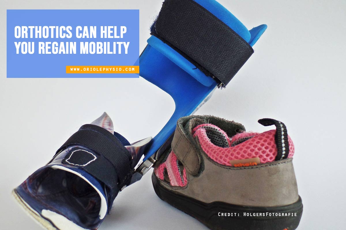 orthotics can help on mobility