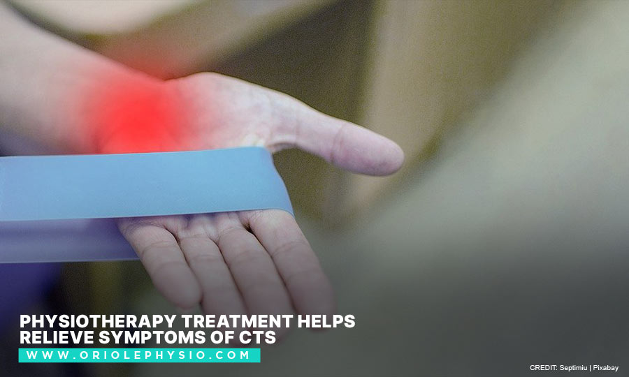 Physiotherapy treatment helps relieve symptoms of CTS