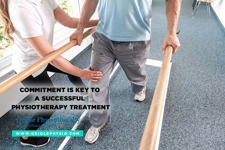 Commitment is key to a successful physiotherapy treatment