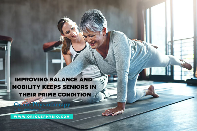 Improving balance and mobility keeps seniors in their prime condition
